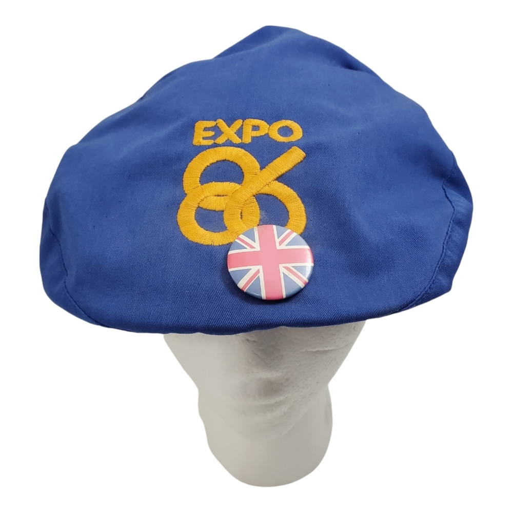 VTG Official Expo 86 HAT 1986 Vancouver Canada Stitched Logo
